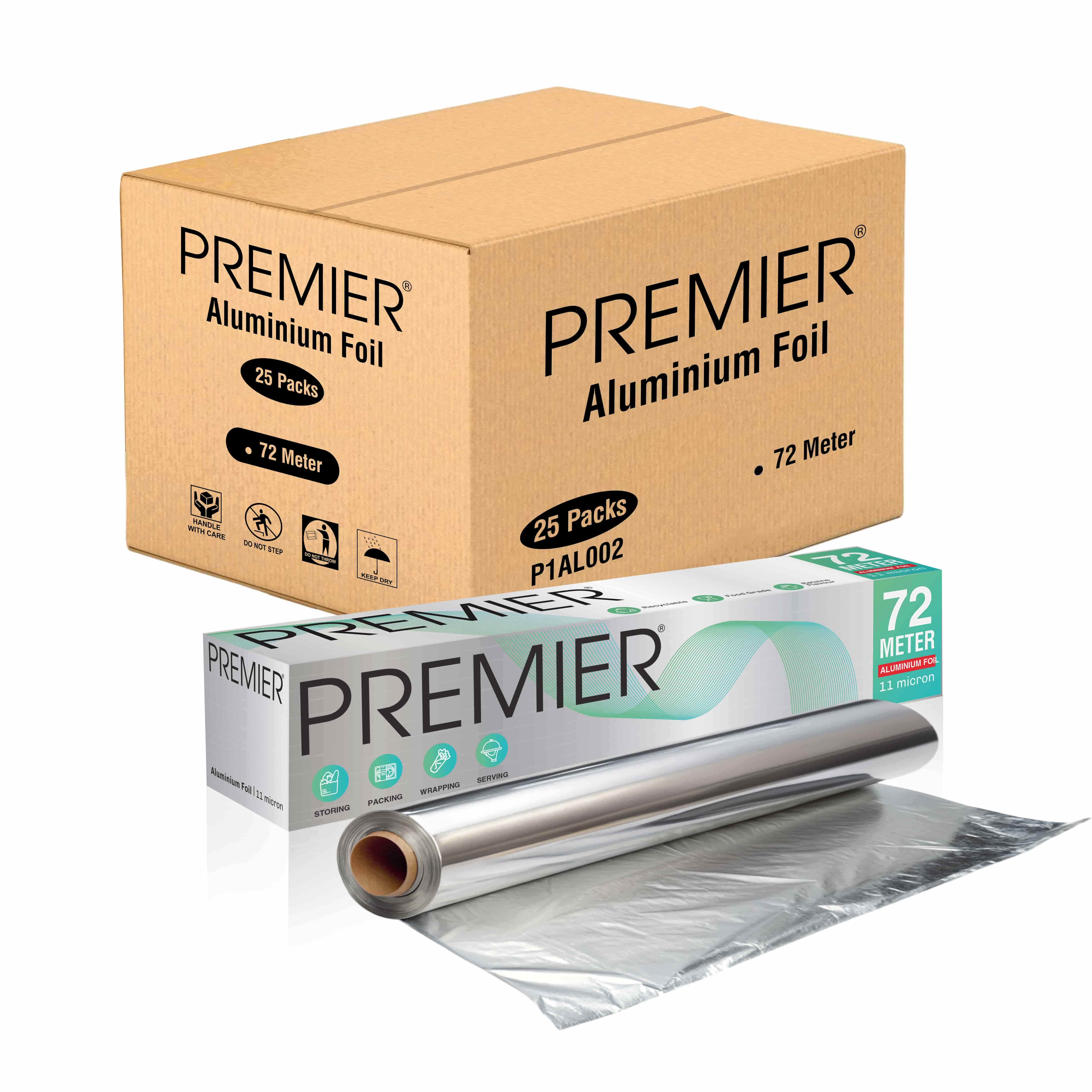 Premier Aluminium Foil - 72 MTRS